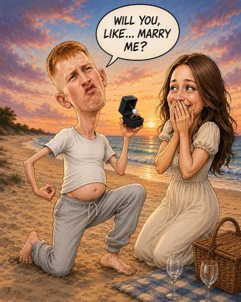 Will you, like... marry me?