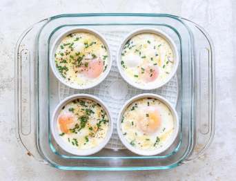 French Baked Eggs (Pretty and Delicious)